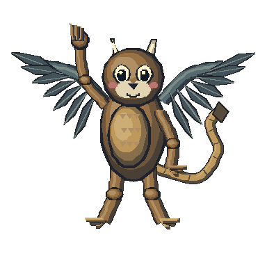 パズズの解像度別ネイティブ作品・384×384ピクセルアート