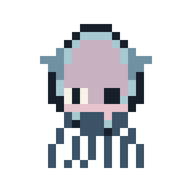 ピグレットスクイッドの主作品・24×24ピクセルアート